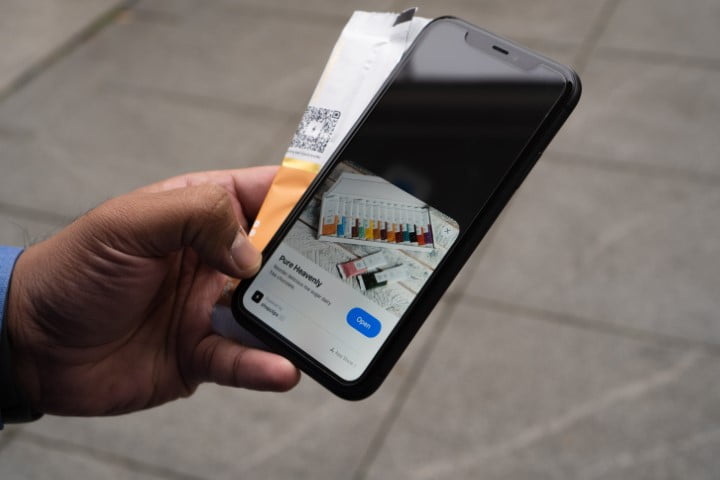 man watching a mobile phone